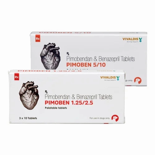 Vivaldis Pimoben 5/10mg (pimobendan & benazepril) Tablet for Dogs