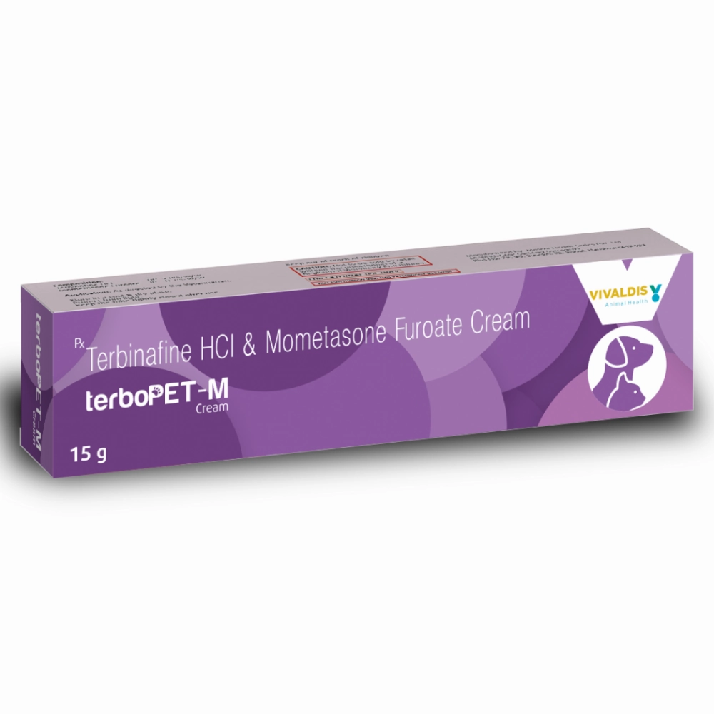 Vivaldis Terbopet M (Terbinafine) Ointment for Dogs & Cats (15g)