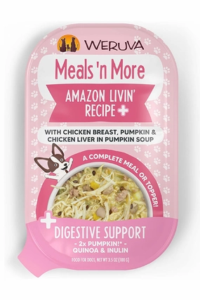 Weruva Amazon Livin' Meals 'n More Canned Dog Food