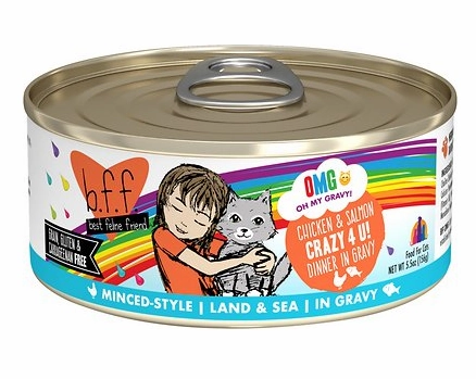 Weruva BFF OMG Crazy 4 U! Chicken & Salmon