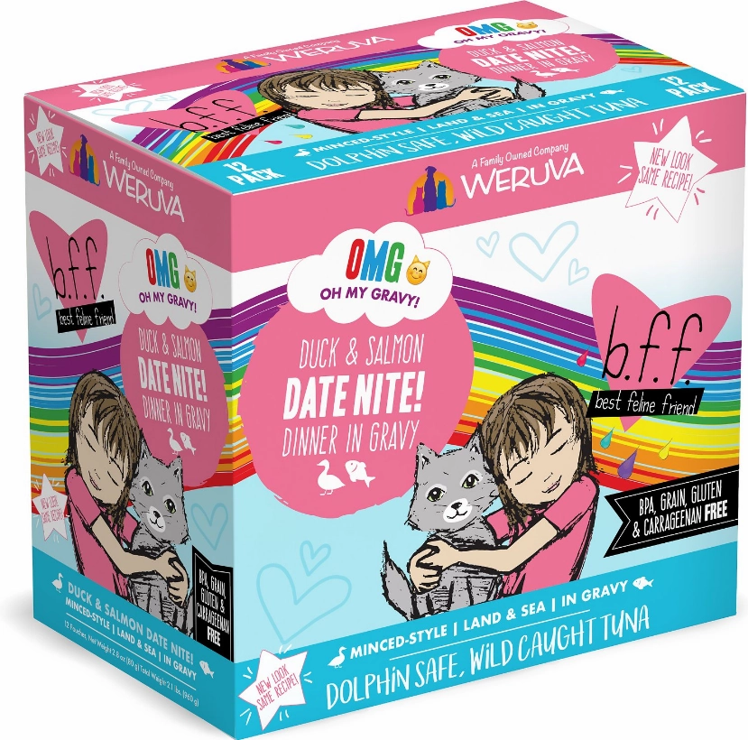 Weruva BFF OMG Date Nite! Duck & Salmon Pouch