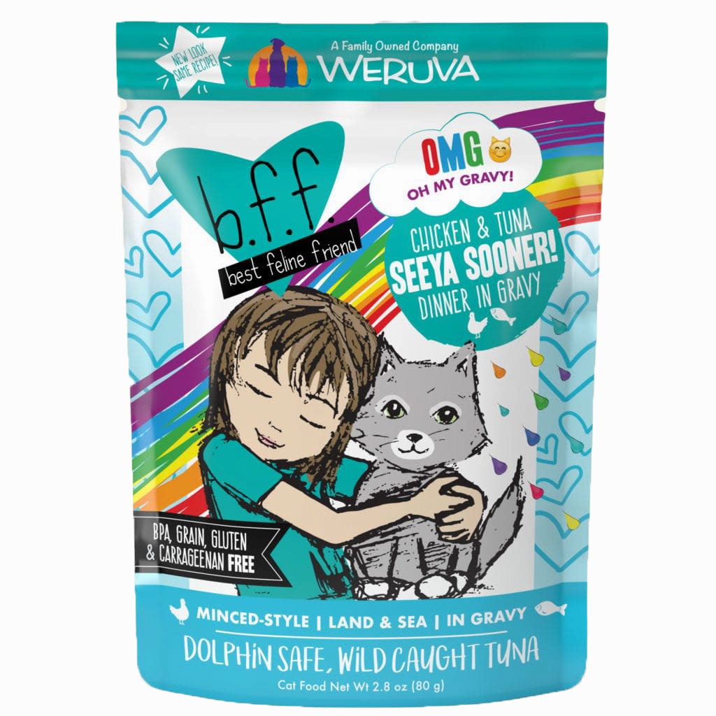 Weruva BFF OMG Seeya Sooner! Chicken & Tuna Pouch