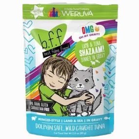 Weruva BFF OMG Shazaam! Lamb & Tuna Pouch