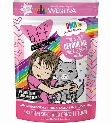 Weruva BFF OMG Tuna & Duck Devour Me Pouch