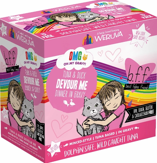 Weruva BFF OMG Tuna & Duck Devour Me Pouch
