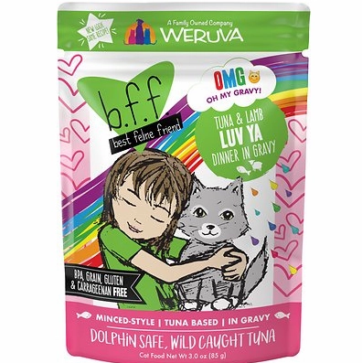 Weruva BFF OMG Tuna & Lamb Luv Ya Pouch