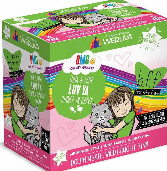 Weruva BFF OMG Tuna & Lamb Luv Ya Pouch