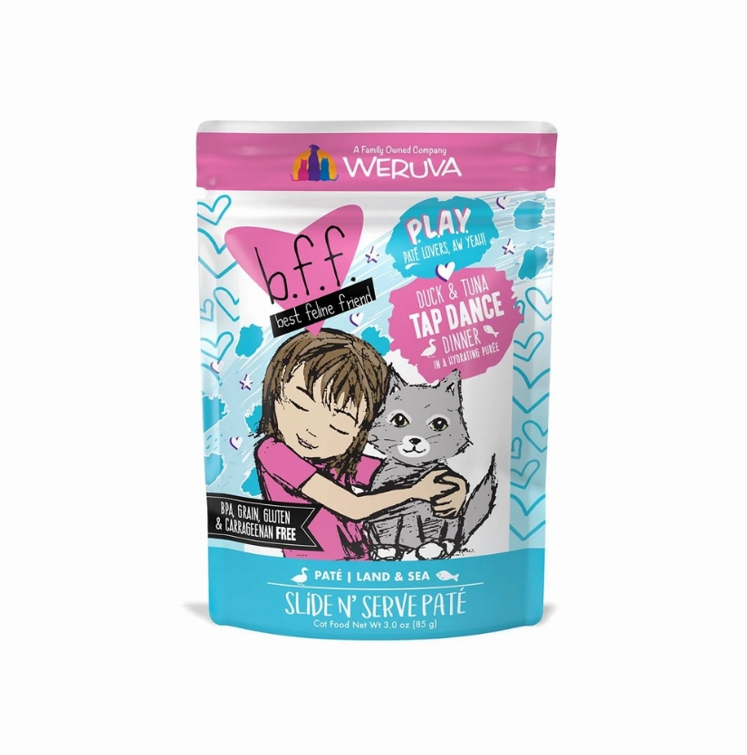 Weruva BFF PLAY Tap Dance Duck & Tuna Pouch