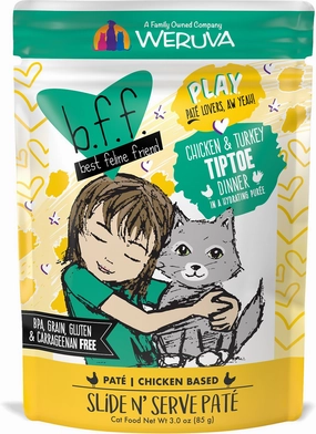Weruva BFF PLAY Tiptoe Chicken & Turkey Pouch