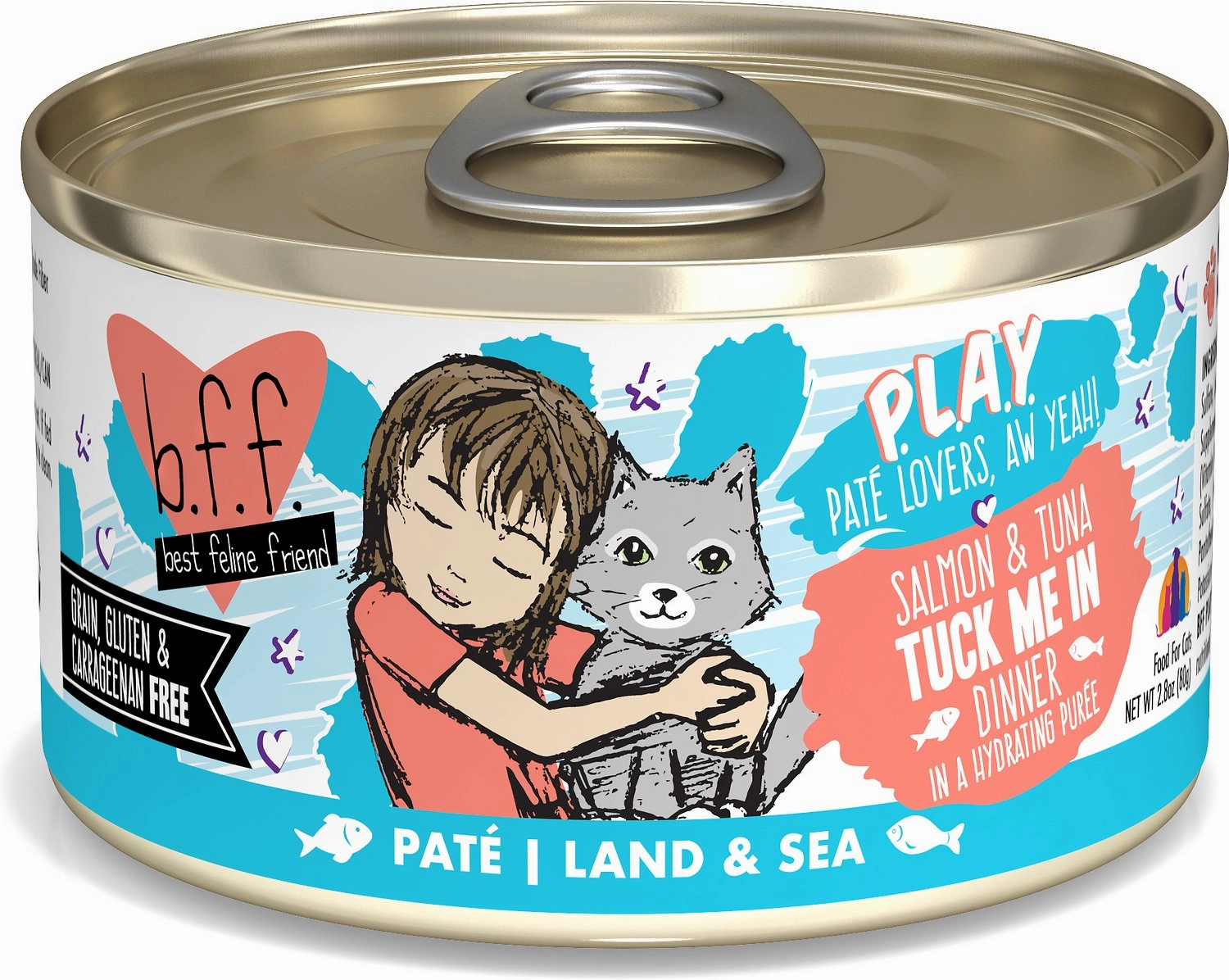 Weruva BFF PLAY Tuck Me In Salmon & Tuna