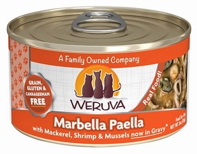 Weruva Cat Grain-Free Marbella Paella with Mackerel, Shrimp & Mussels