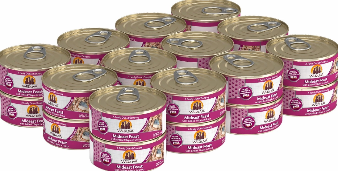 Weruva Cat Grain-Free Mideast Feast with Grilled Tilapia in Gravy