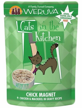 Weruva Cats in the Kitchen Chick Magnet Chicken & Mackerel Pouch