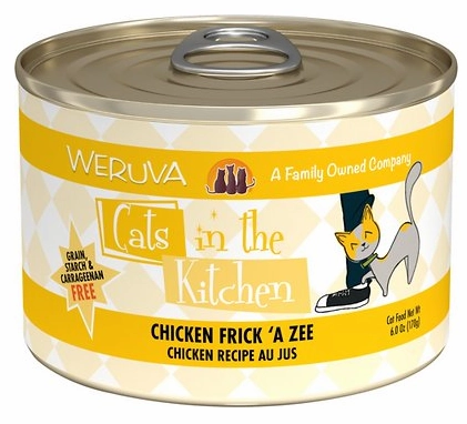 Weruva Cats in the Kitchen Chicken Frick 'A Zee Chicken Recipe