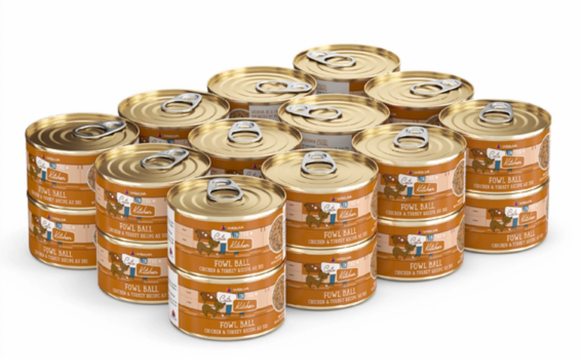 Weruva Cats in the Kitchen Fowl Ball Chicken & Turkey Au Jus