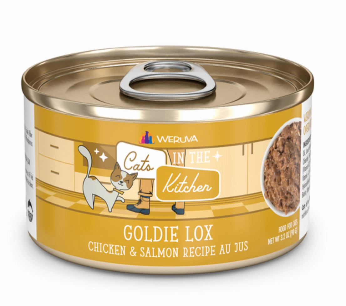 Weruva Cats in the Kitchen Goldie Lox Chicken & Salmon Au Jus
