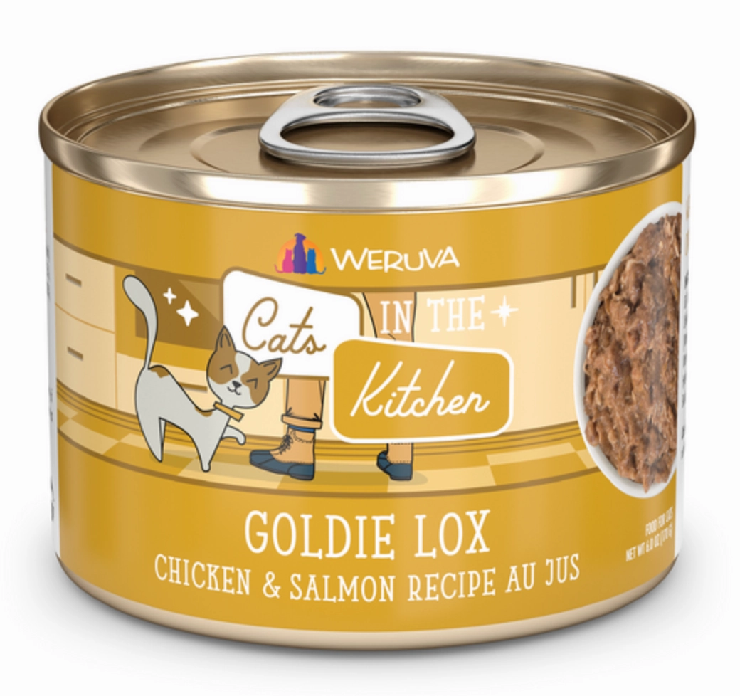 Weruva Cats in the Kitchen Goldie Lox Chicken & Salmon Au Jus