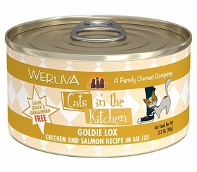 Weruva Cats in the Kitchen Goldie Lox Chicken & Salmon Au Jus
