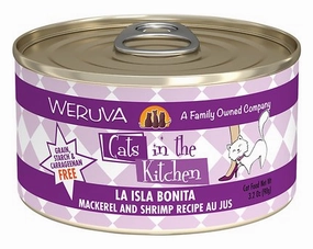 Weruva Cats in the Kitchen La Isla Bonita Mackerel & Shrimp Au Jus