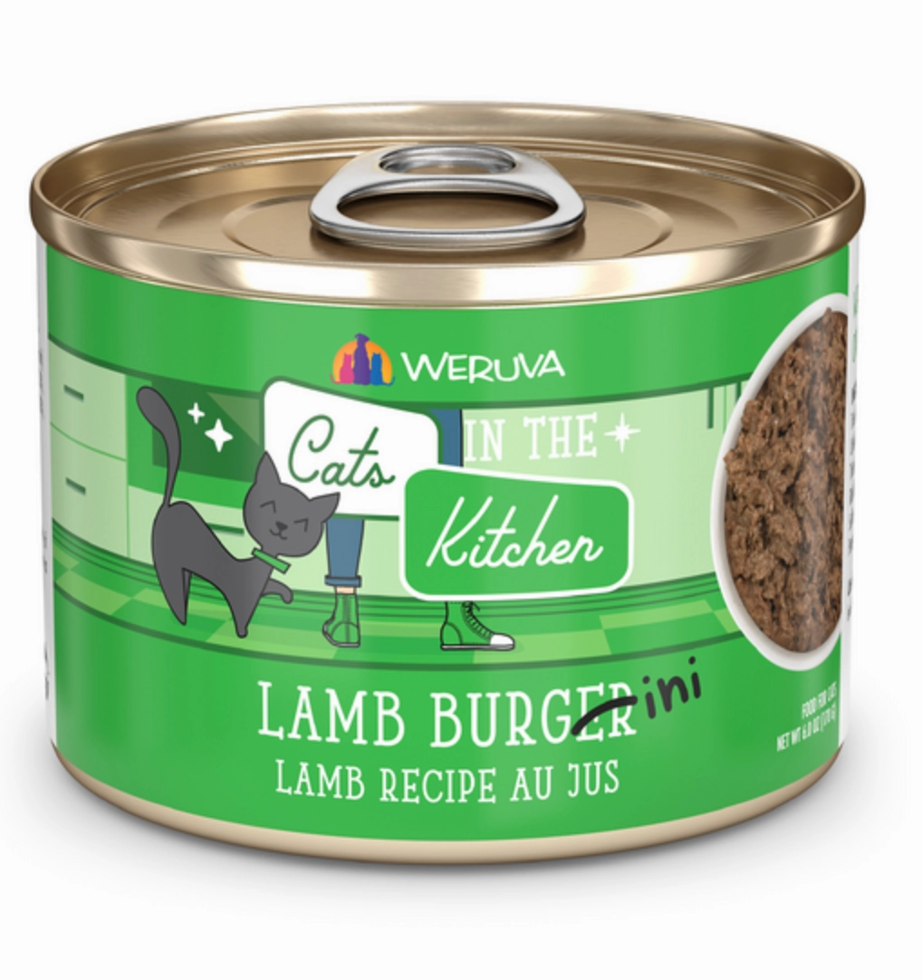 Weruva Cats in the Kitchen Lamb Burgini Lamb Au Jus