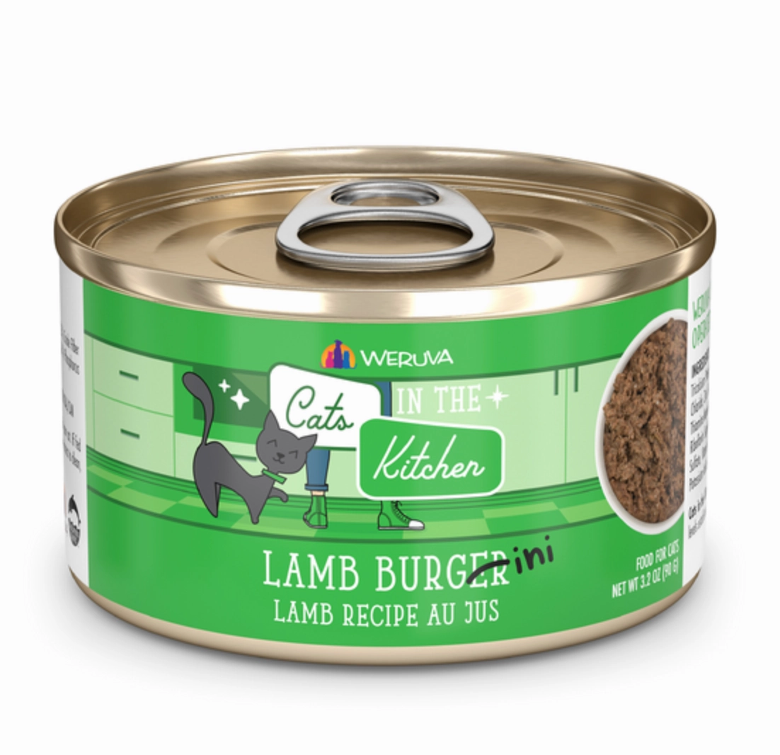 Weruva Cats in the Kitchen Lamb Burgini Lamb Au Jus
