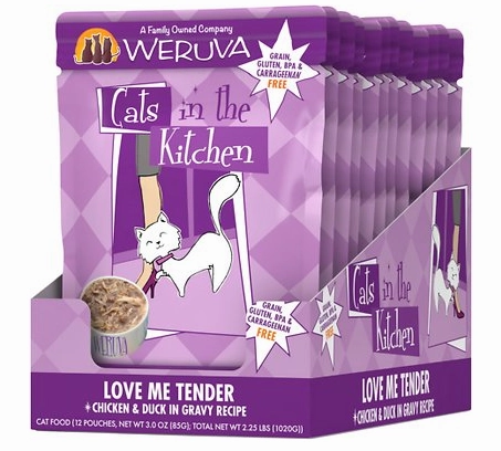 Weruva Cats in the Kitchen Love Me Tender Chicken & Duck Pouch
