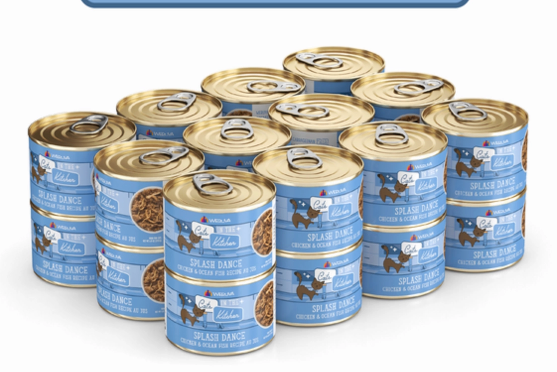 Weruva Cats in the Kitchen Splash Dance Chicken & Ocean Fish Au Jus