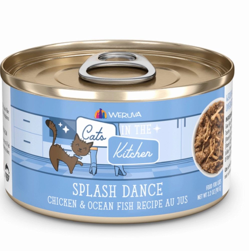 Weruva Cats in the Kitchen Splash Dance Chicken & Ocean Fish Au Jus