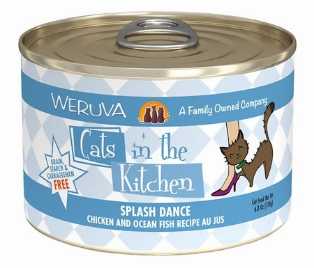 Weruva Cats in the Kitchen Splash Dance Chicken & Ocean Fish Au Jus