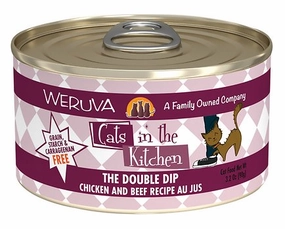 Weruva Cats in the Kitchen The Double Dip Chicken & Beef Au Jus