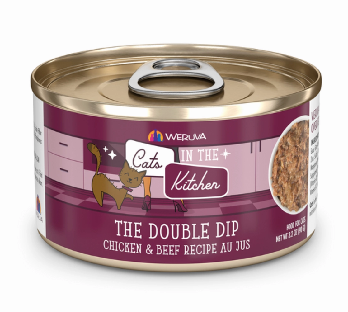 Weruva Cats in the Kitchen The Double Dip Chicken & Beef Au Jus