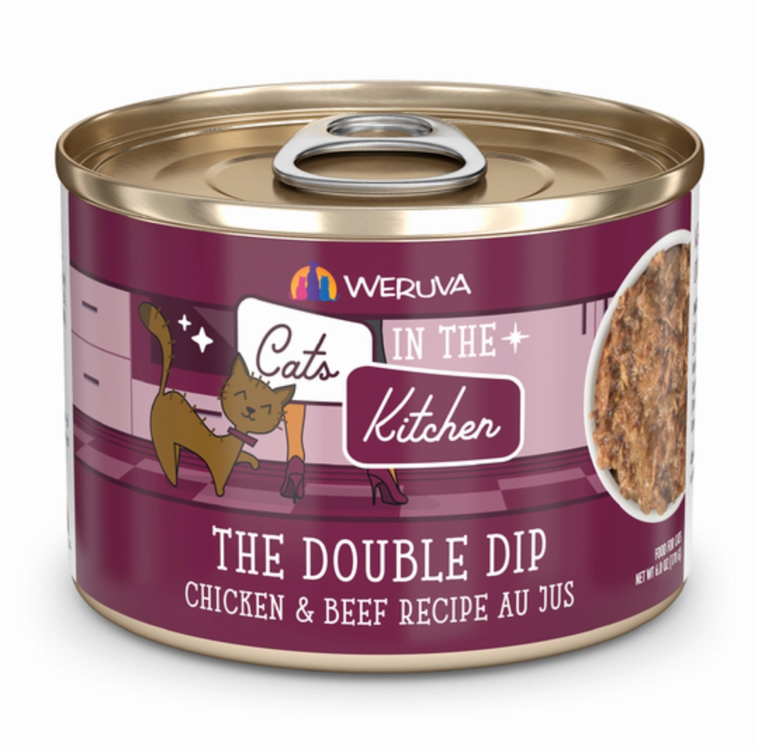 Weruva Cats in the Kitchen The Double Dip Chicken & Beef Au Jus