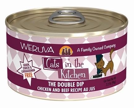Weruva Cats in the Kitchen The Double Dip Chicken & Beef Au Jus
