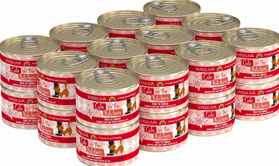 Weruva Cats in the Kitchen Two Tu Tango Sardine, Tuna & Turkey Au Jus