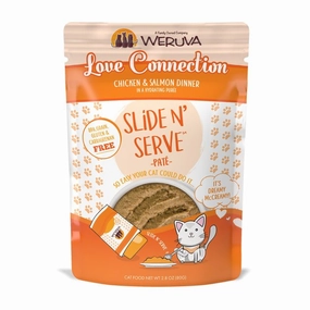 Weruva Slide N' Serve Love Connection Chicken & Salmon Pate