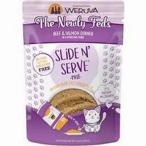 Weruva Slide N' Serve The Newly Feds Beef & Salmon Pate