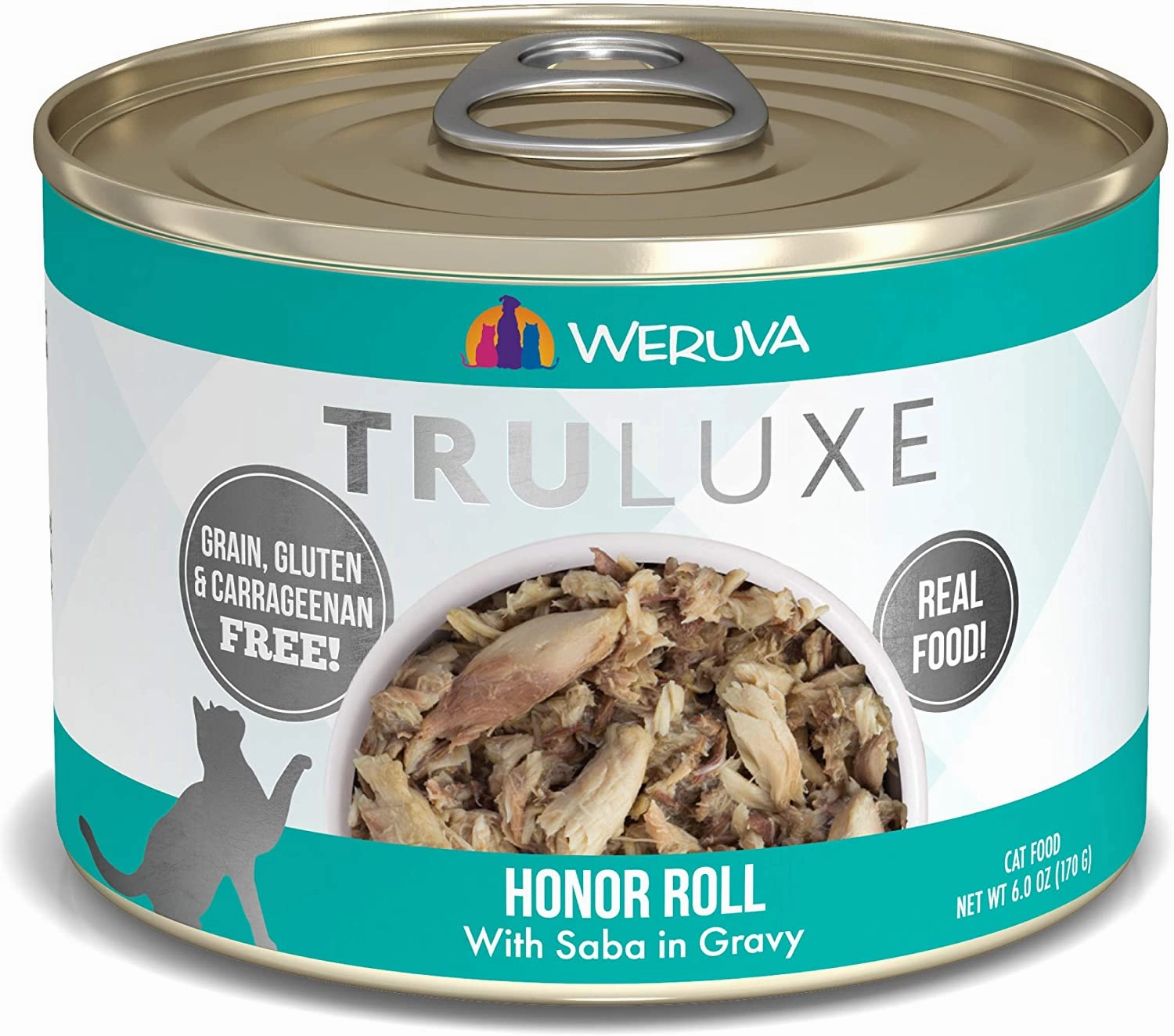 Weruva TruLuxe Honor Roll with Saba in Gravy
