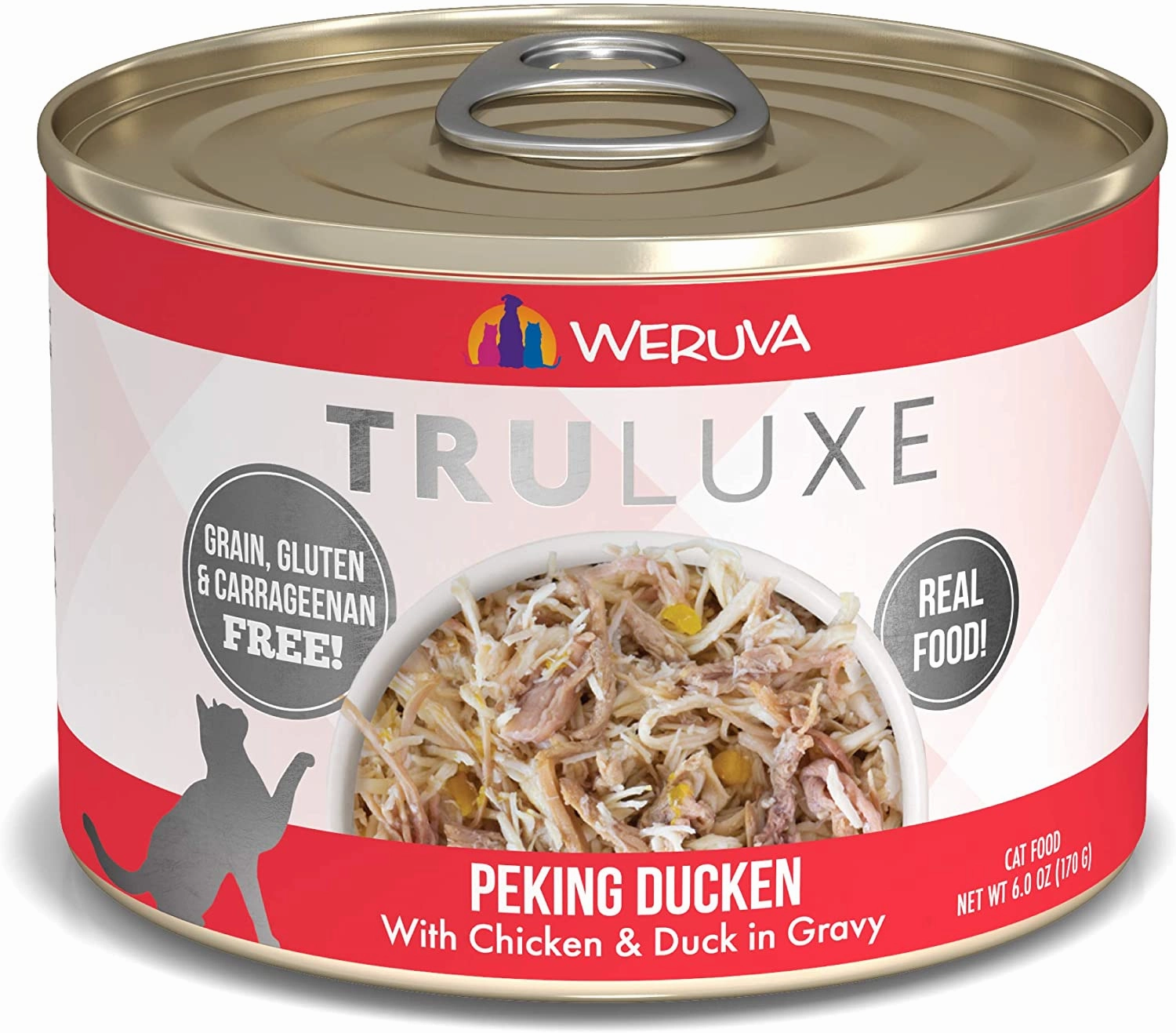 Weruva TruLuxe Peking Ducken with Chicken & Duck in Gravy