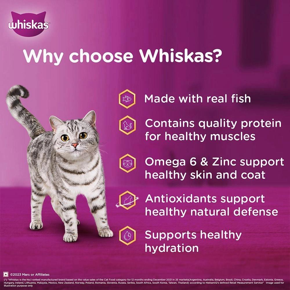 Whiskas Tuna in Jelly Kitten and Chicken Gravy Adult Cat Wet Food Combo