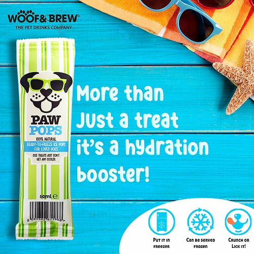 Woof & Brew Ice Paw Pops Dog Treat