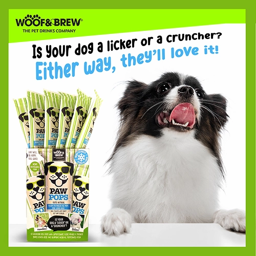 Woof & Brew Ice Paw Pops Dog Treat