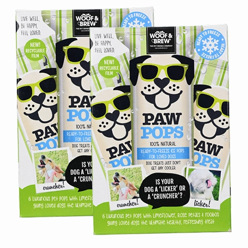 Woof & Brew Ice Paw Pops Dog Treat