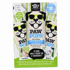 Woof & Brew Ice Paw Pops Dog Treat