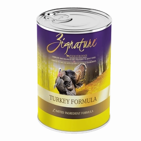 Zignature Turkey Formula For Dog Canned Food, 13oz