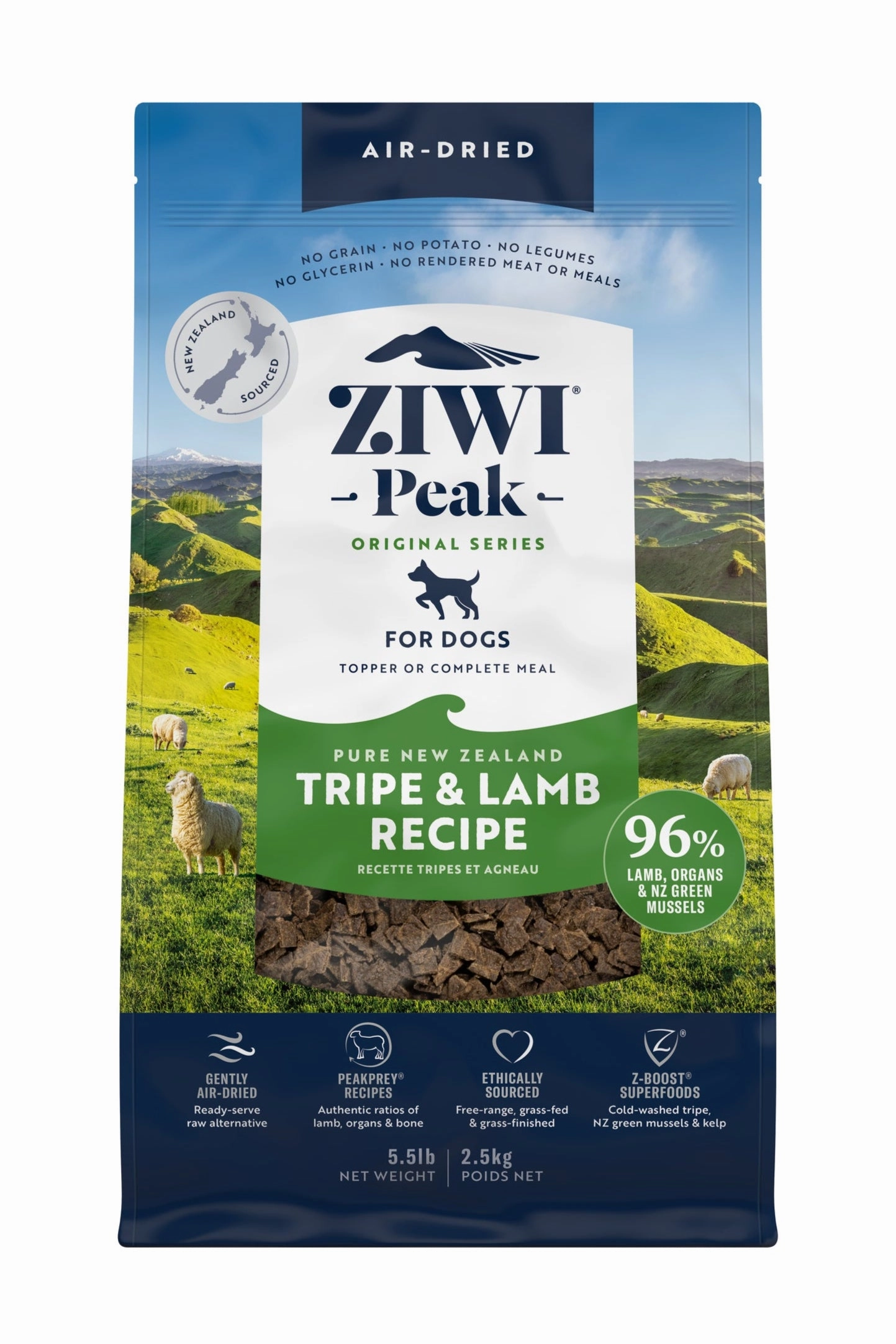 ZIWI Air Dried Tripe and Lamb Dog Food