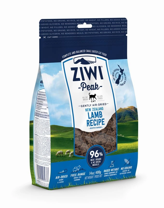 Ziwi Peak Air Dried Grain Free Cat Lamb 14 oz.